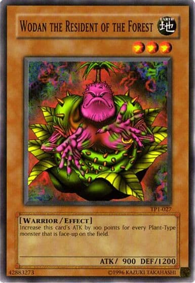 Wodan the Resident of the Forest Speed Duel: Tournament Pack 1 Yu-Gi-Oh! card
