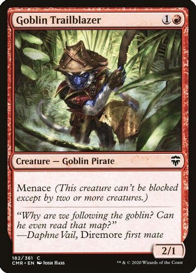 Goblin Trailblazer Commander Legends Magic card