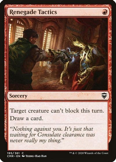 Renegade Tactics Commander Legends Magic card