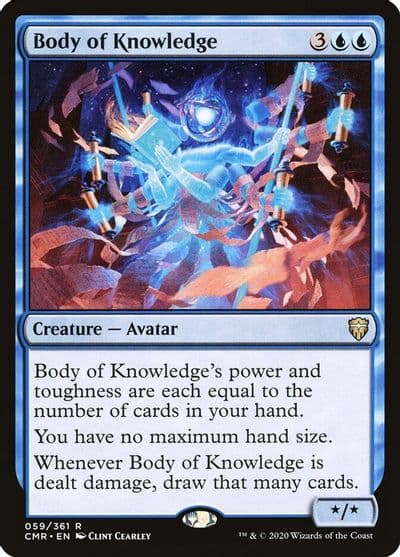 Body of Knowledge Commander Legends Magic card
