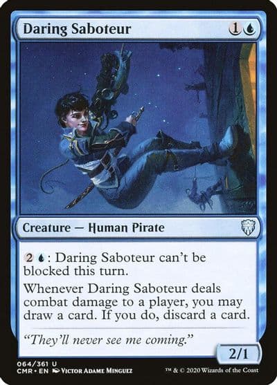 Daring Saboteur Commander Legends Magic card