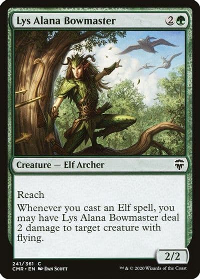 Lys Alana Bowmaster Commander Legends Magic card