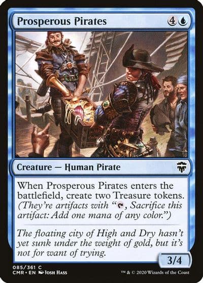 Prosperous Pirates Commander Legends Magic card