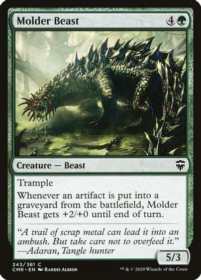 Molder Beast Commander Legends Magic card