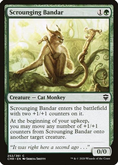 Scrounging Bandar Commander Legends Magic card