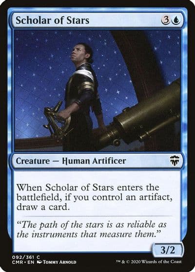 Scholar of Stars Commander Legends Magic card