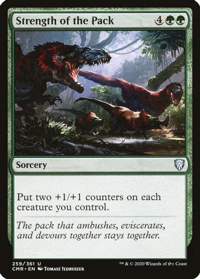 Strength of the Pack Commander Legends Magic card