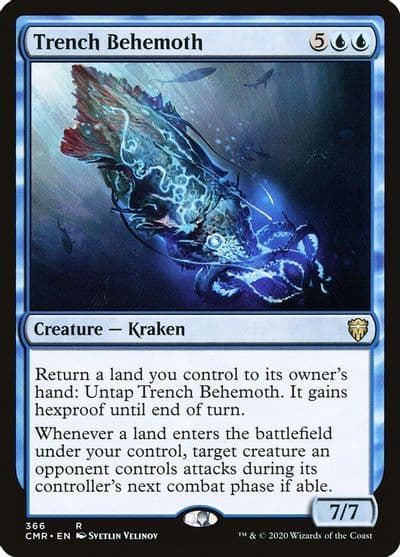Trench Behemoth Commander Legends Magic card