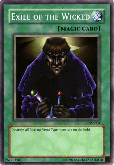 Exile of the Wicked Speed Duel: Tournament Pack 2 Yu-Gi-Oh! card