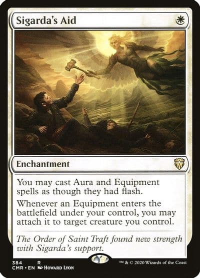 Sigardas Aid Commander Legends Magic card