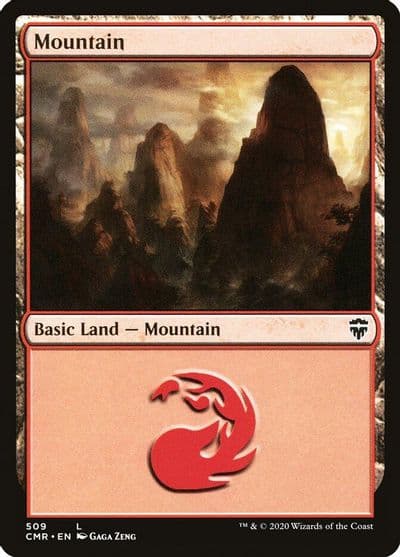 Mountain 509 Commander Legends Magic card