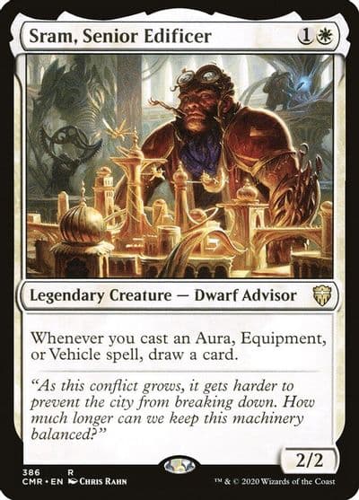 Sram Senior Edificer Commander Legends Magic card