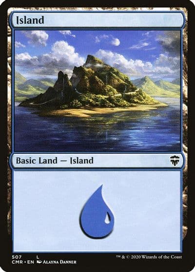 Island 507 Commander Legends Magic card