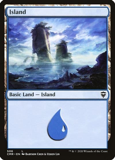 Island 506 Commander Legends Magic card