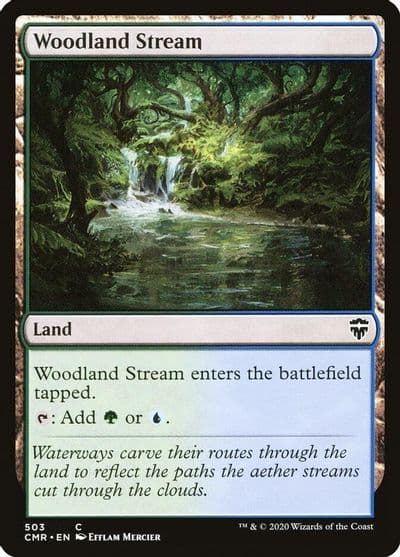 Woodland Stream Commander Legends Magic card