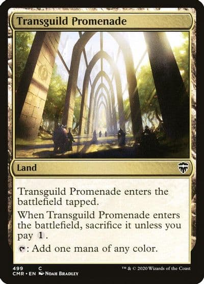 Transguild Promenade Commander Legends Magic card