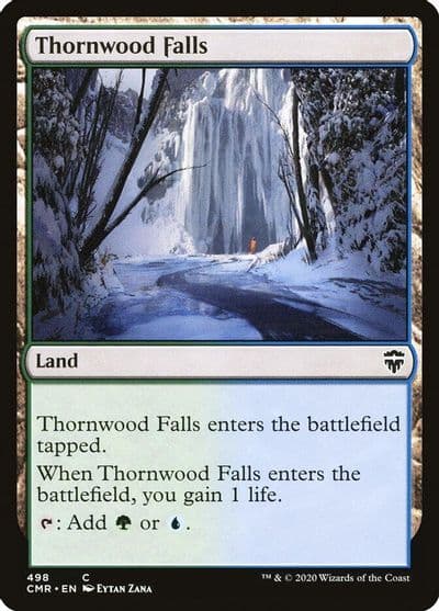 Thornwood Falls Commander Legends Magic card