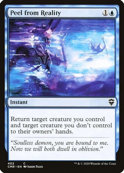 Peel from Reality Commander Legends Magic card