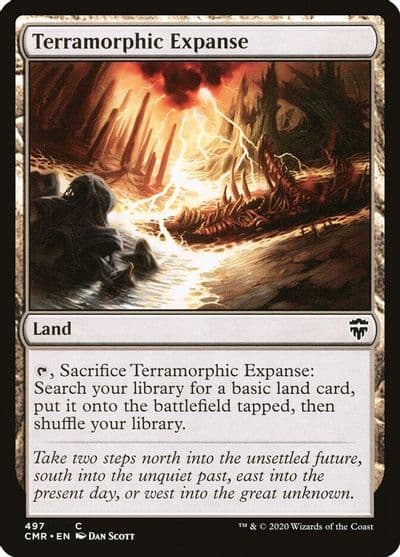 Terramorphic Expanse 497 Commander Legends Magic card
