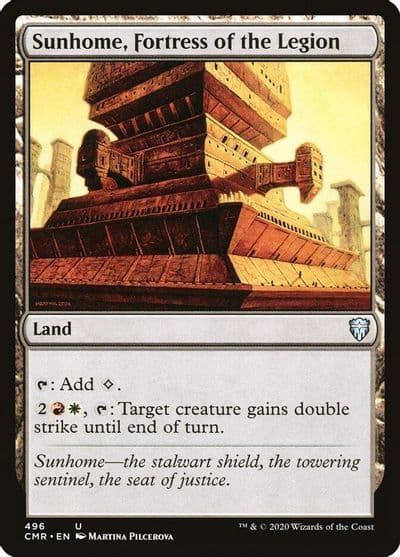 Sunhome Fortress of the Legion Commander Legends Magic card