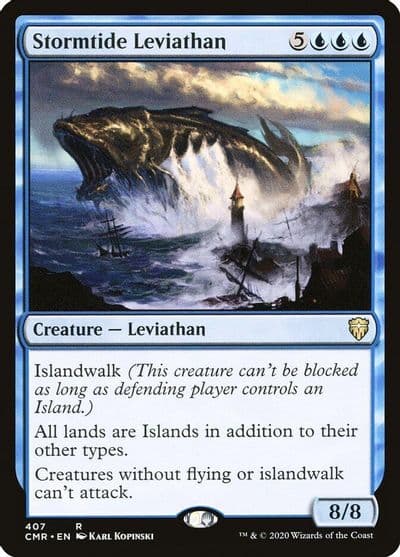 Stormtide Leviathan Commander Legends Magic card