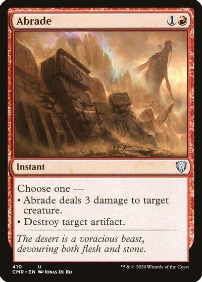 Abrade Commander Legends Magic card