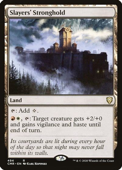 Slayers Stronghold Commander Legends Magic card