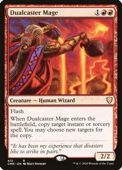 Dualcaster Mage Commander Legends Magic card