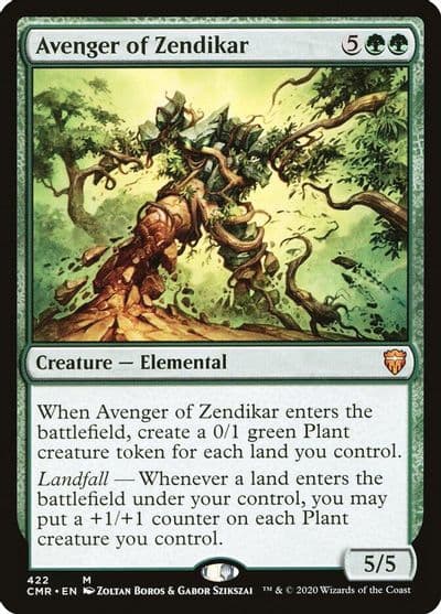 Avenger of Zendikar Commander Legends Magic card