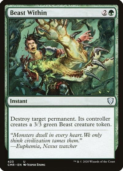 Beast Within Commander Legends Magic card