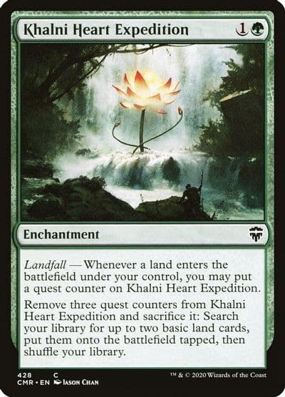 Khalni Heart Expedition Commander Legends Magic card