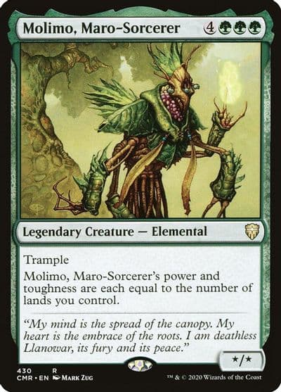Molimo Maro Sorcerer Commander Legends Magic card