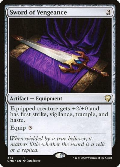Sword of Vengeance Commander Legends Magic card