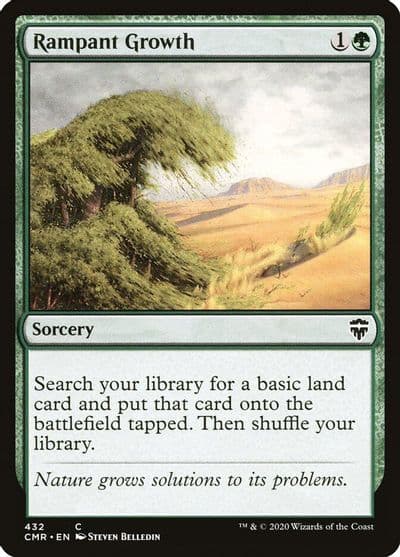 Rampant Growth Commander Legends Magic card