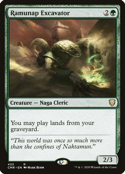 Ramunap Excavator Commander Legends Magic card