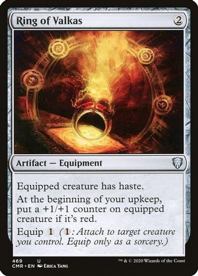 Ring of Valkas Commander Legends Magic card