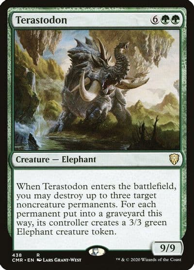 Terastodon Commander Legends Magic card