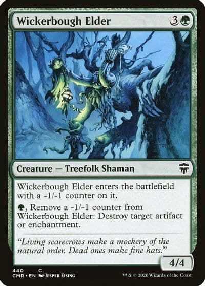 Wickerbough Elder Commander Legends Magic card