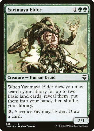 Yavimaya Elder Commander Legends Magic card