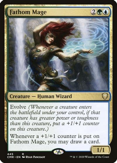 Fathom Mage Commander Legends Magic card