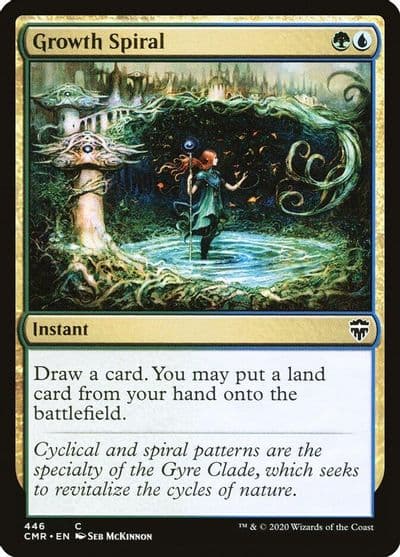 Growth Spiral Commander Legends Magic card