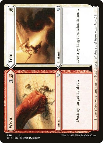 Wear Tear Commander Legends Magic card