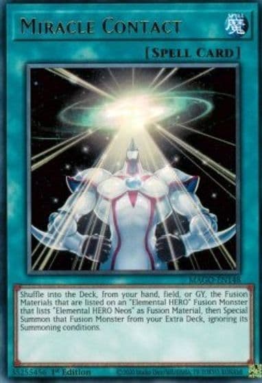 Miracle Contact Maximum Gold Yu-Gi-Oh! card