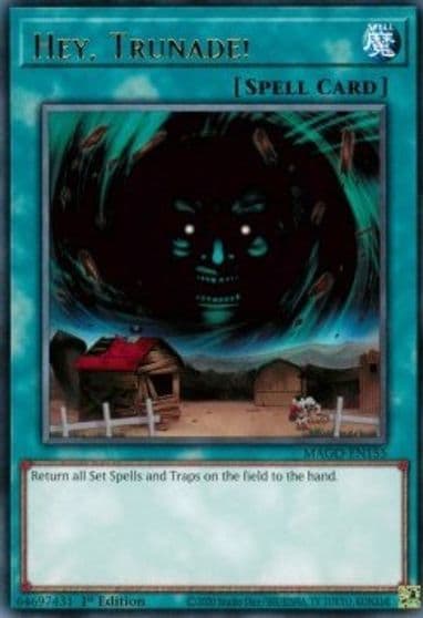 Hey Trunade Maximum Gold Yu-Gi-Oh! card