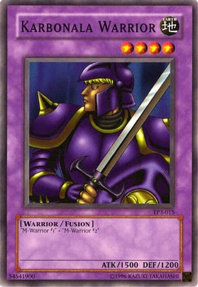 Karbonala Warrior Speed Duel: Tournament Pack 3 Yu-Gi-Oh! card