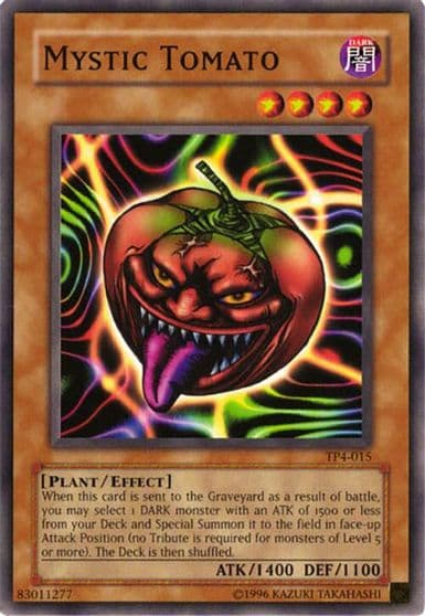 Mystic Tomato Speed Duel: Tournament Pack 4 Yu-Gi-Oh! card
