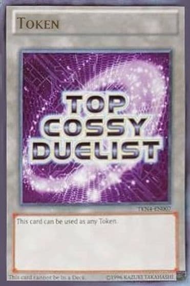 Token Top Ranked COSSY Duelist Purple Yu-Gi-Oh! Tokens Yu-Gi-Oh! card