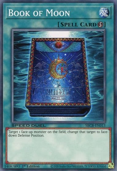 Book of Moon Speed Duel: Battle City Box Yu-Gi-Oh! card