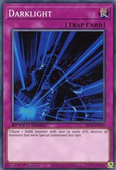 Darklight Speed Duel: Battle City Box Yu-Gi-Oh! card