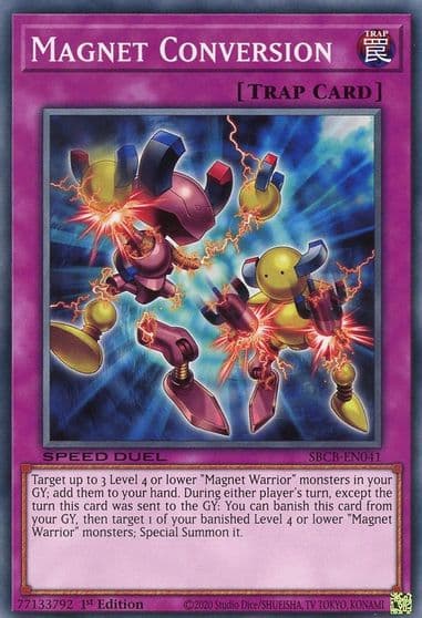 Magnet Conversion Speed Duel: Battle City Box Yu-Gi-Oh! card